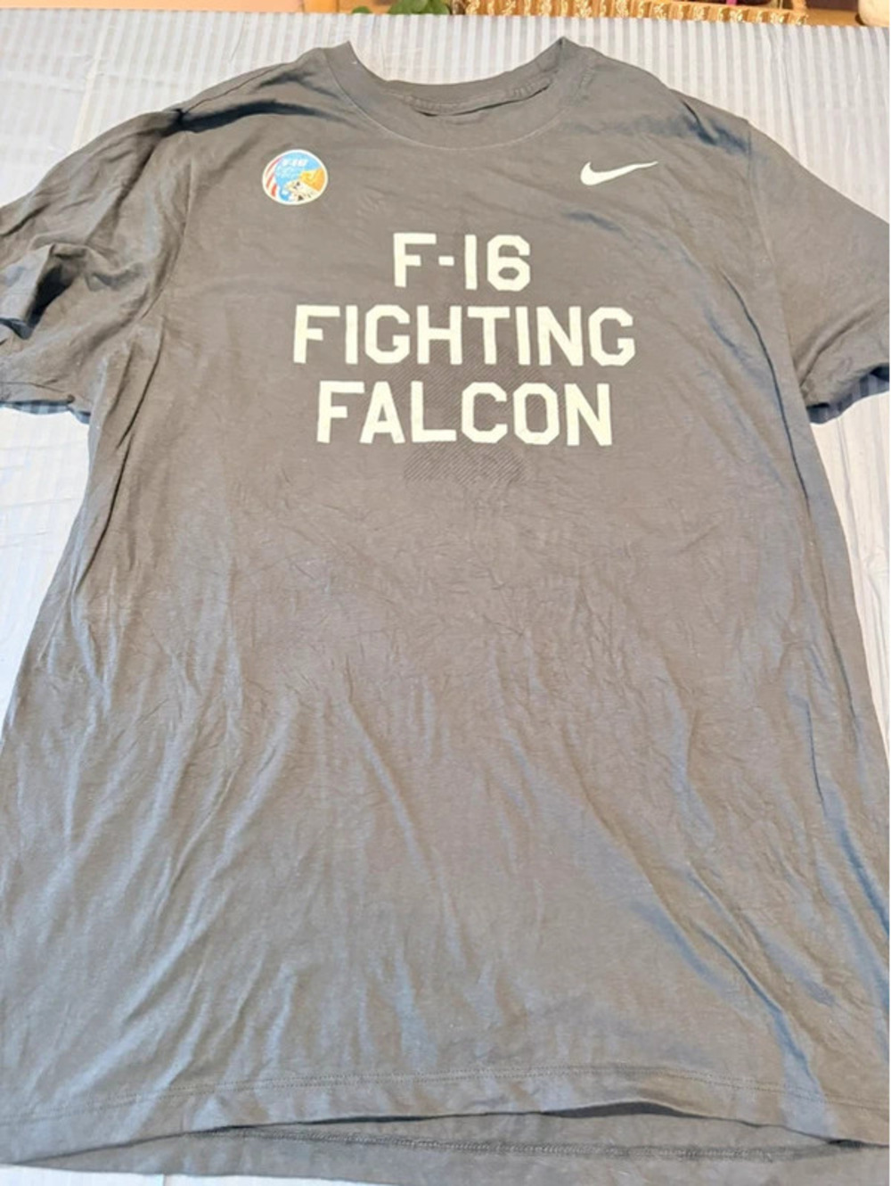 Nike F-16 Fighting Falcon Graphic T-Shirt Size XL 1233